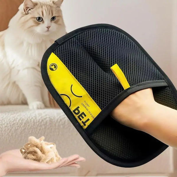 Gentle Pet Grooming Gloves